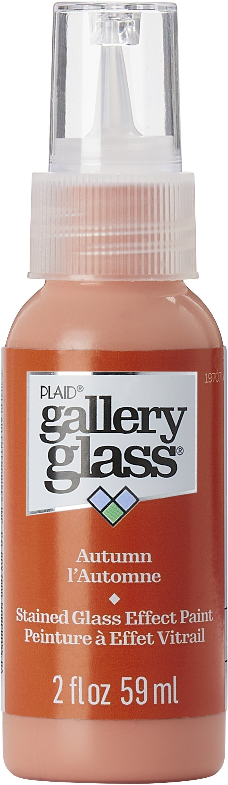 FolkArt Gallery Glass Paint 2oz Rosy Pink