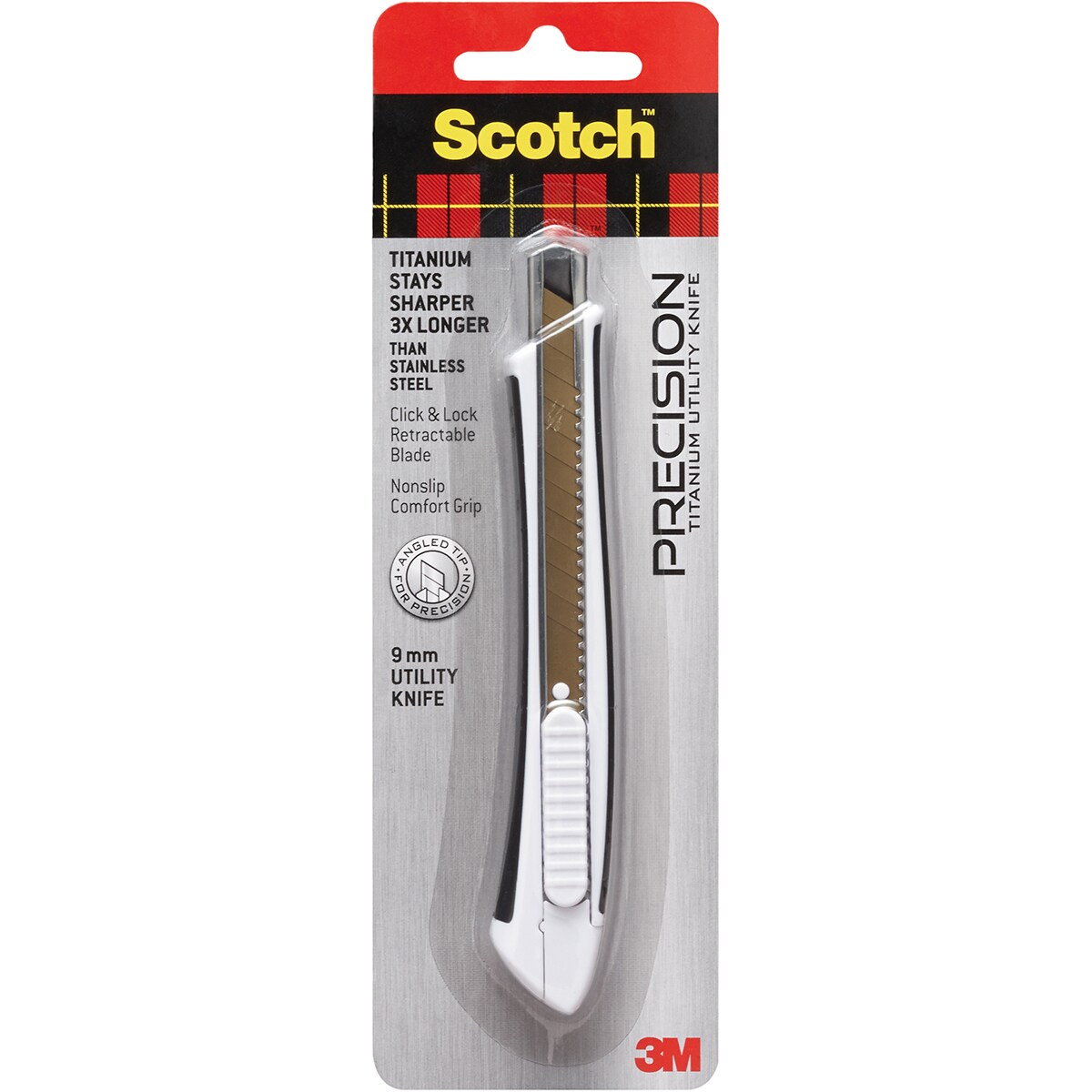 Scotch Titanium Snap-Off Utility Knife -Small