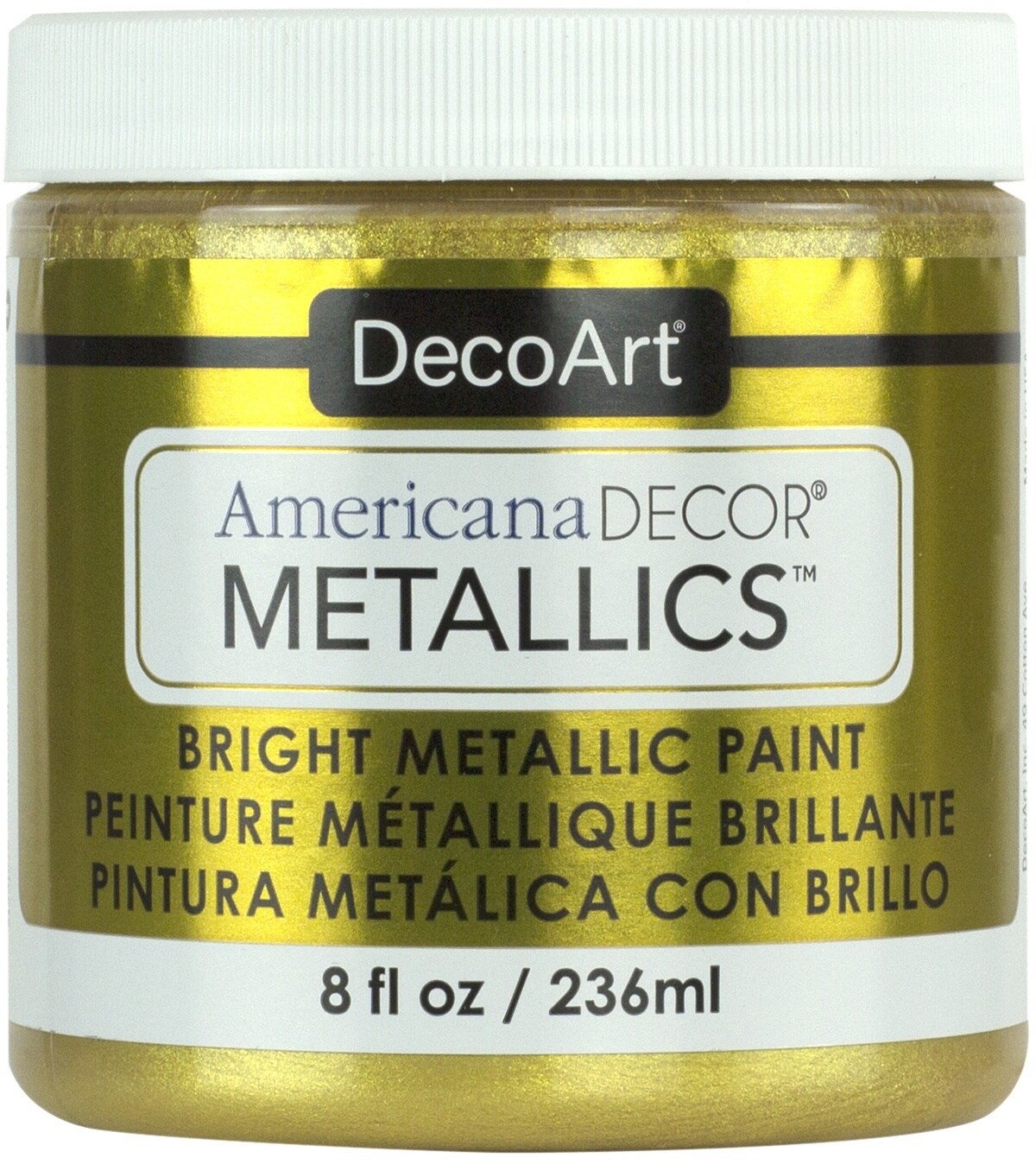 Decoart Americana Decor Metallics 8Oz-24K Gold