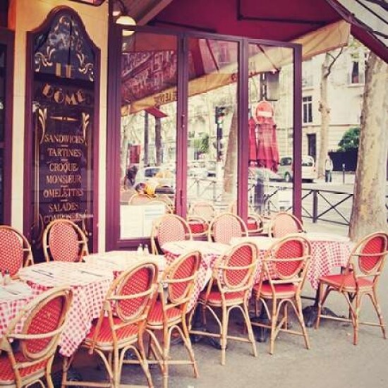 Caf le D me Poster Print by Laura Marshall - Item # VARPDX21919