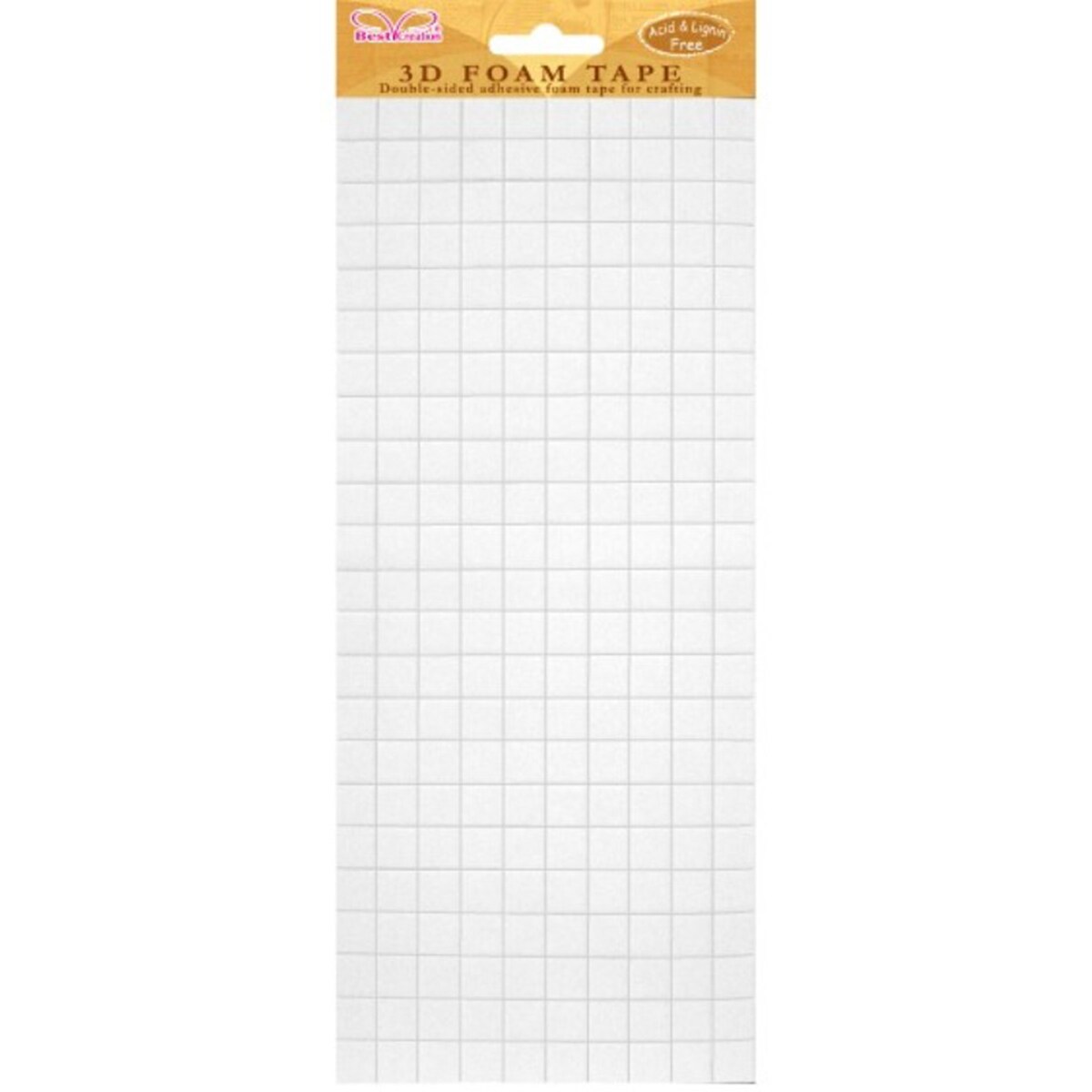 Best Creation Double-Sided Foam Tape-Big Square