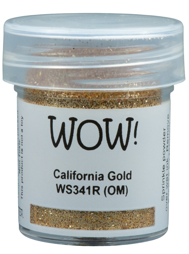 Wow! Glitter Embossing Powder-California Gold