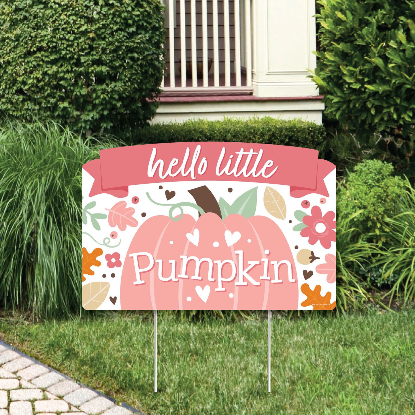 Big Dot of Happiness Girl Little Pumpkin - Fall Birthday Party or Baby ...