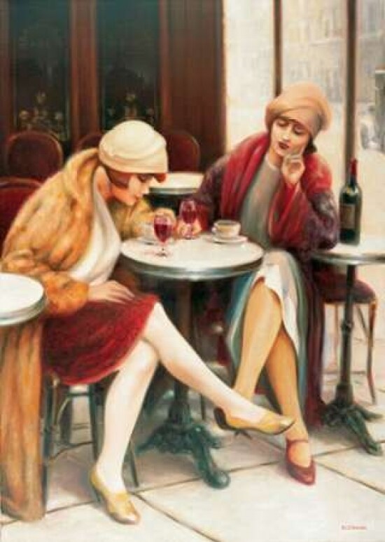 Cafe II Poster Print by E Denis - Item # VARPDXED200702