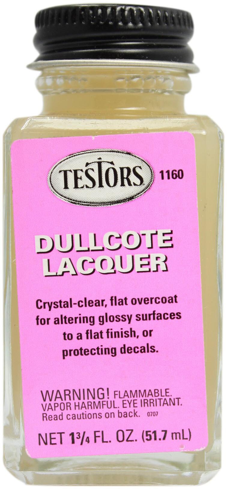 Testors Dullcote Lacquer 1.75oz-Clear Matte