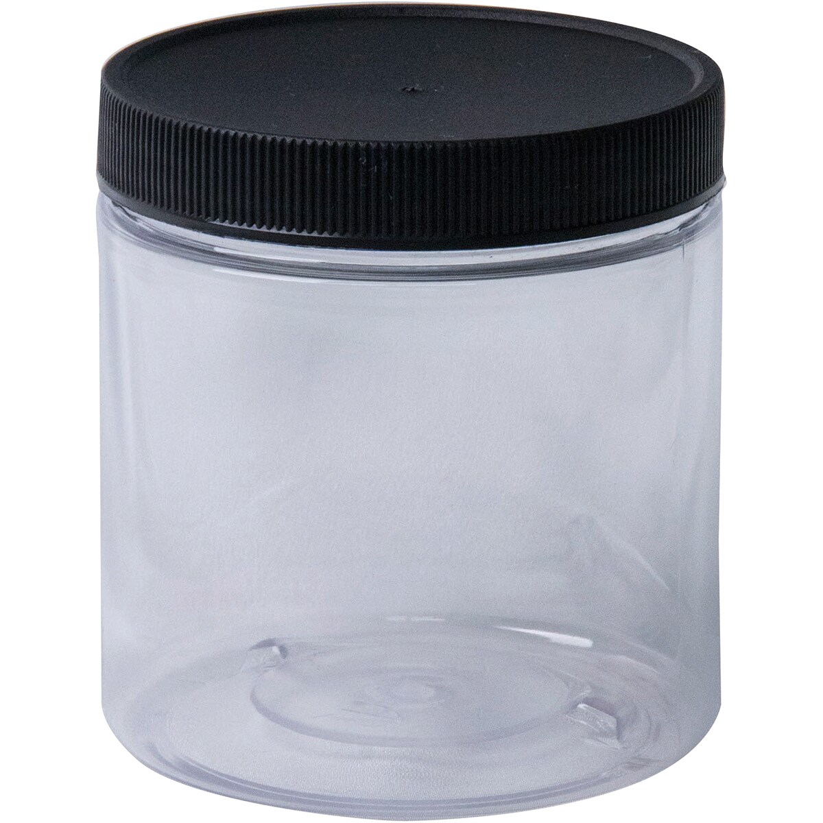Jacquard Empty Wide Mouth Plastic Jar 8oz-Clear