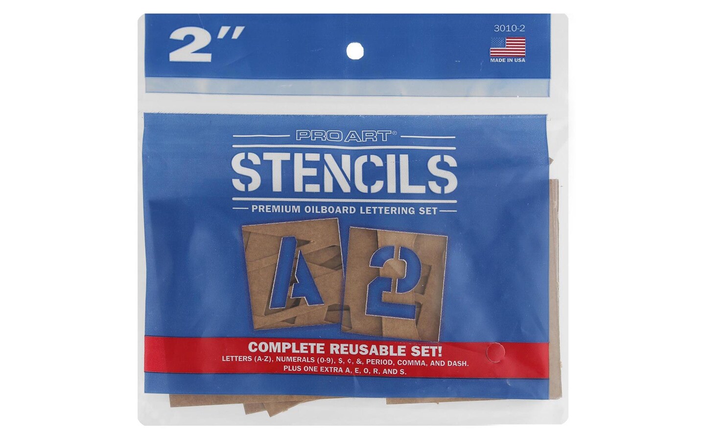 Pro Art Oil Board Stencil Set 2