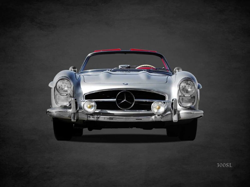 Mercedes Benz 300SL 1958 Poster Print by Mark Rogan # RGN114438