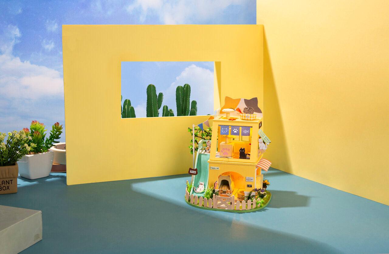 DIY Miniature House Kit | Cat House