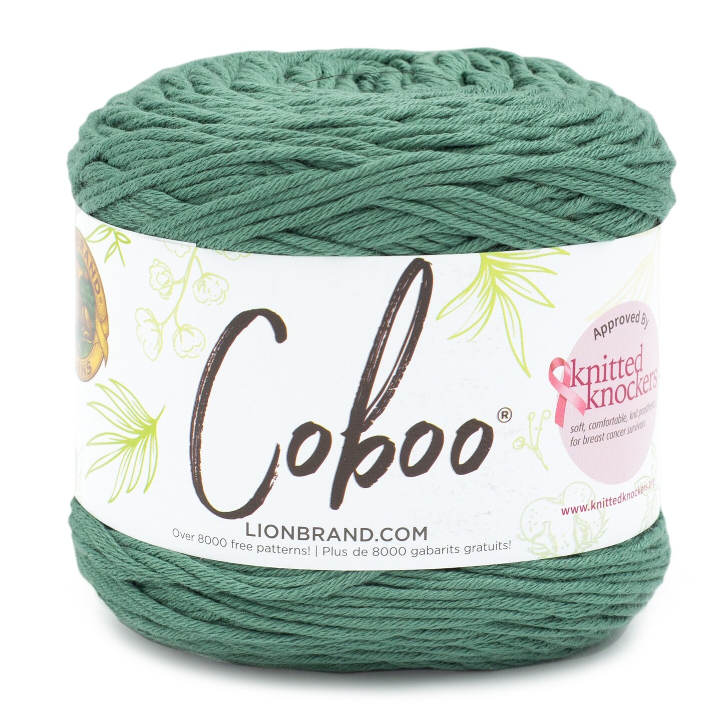 Lion Brand Coboo Yarn-Bayberry