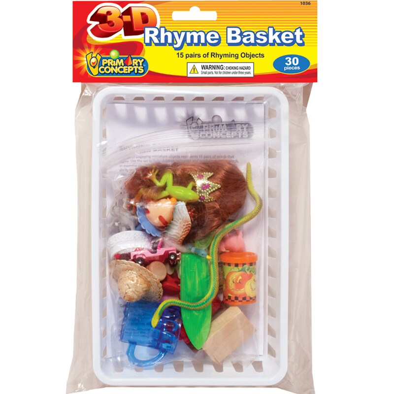 3-D Rhyme Basket