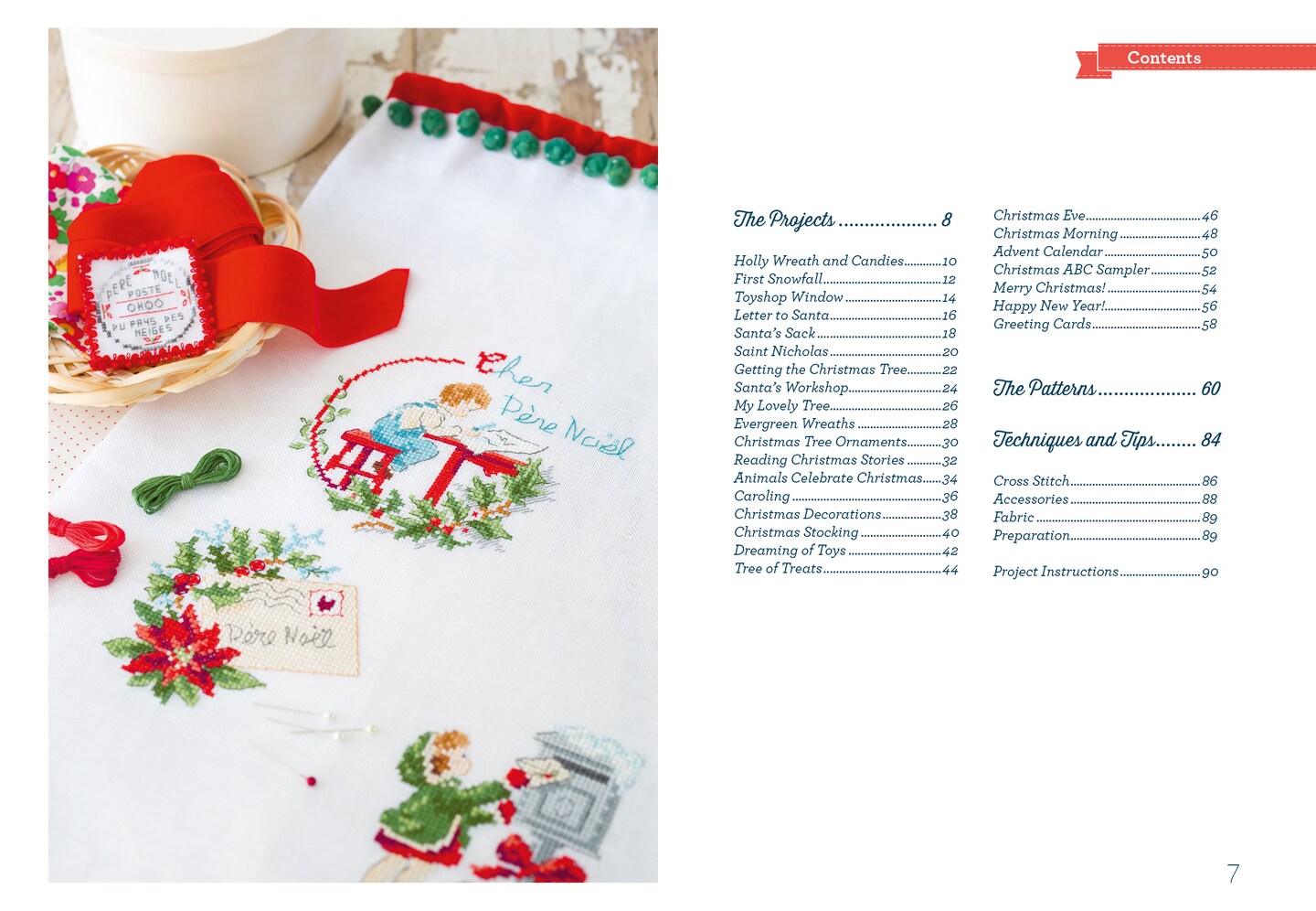 The Magic of Christmas to Cross Stitch: French Charm for Your Stitchwork