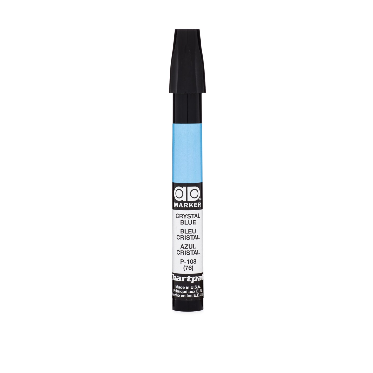 Chartpak Ad Marker, Crystal Blue