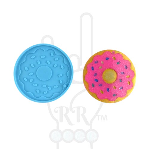 Donut with Sprinkles Keychain Silicone Mold for Epoxy Resin Art Michaels