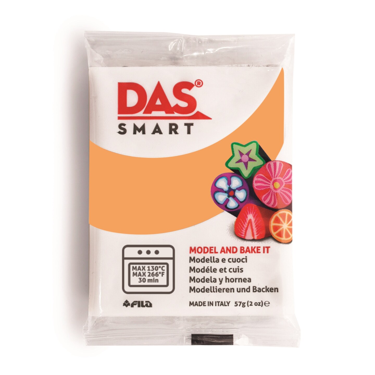 Das Smart Modeling Clay, 2 oz., Peach