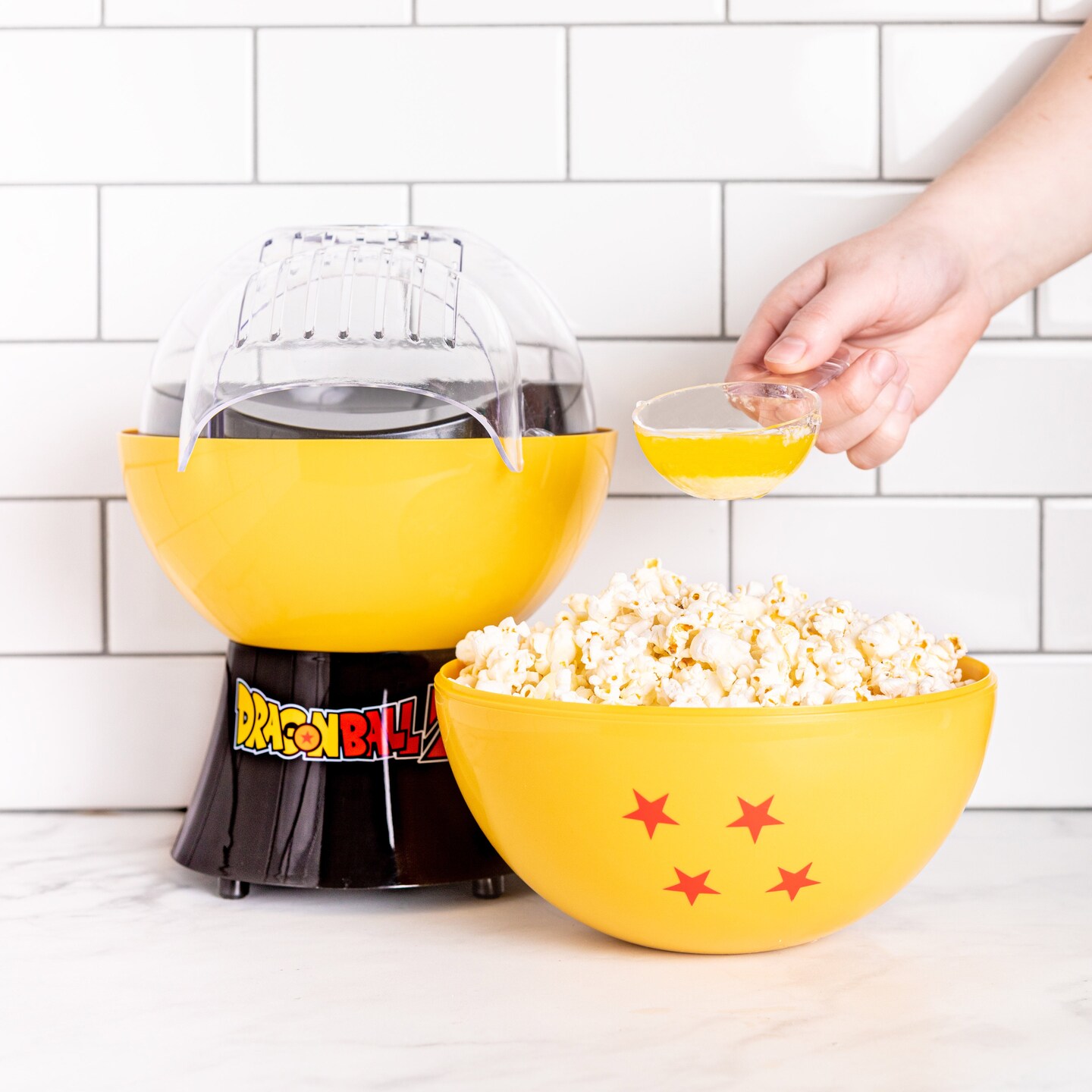 Uncanny Brands Dragonball Z Popcorn Maker