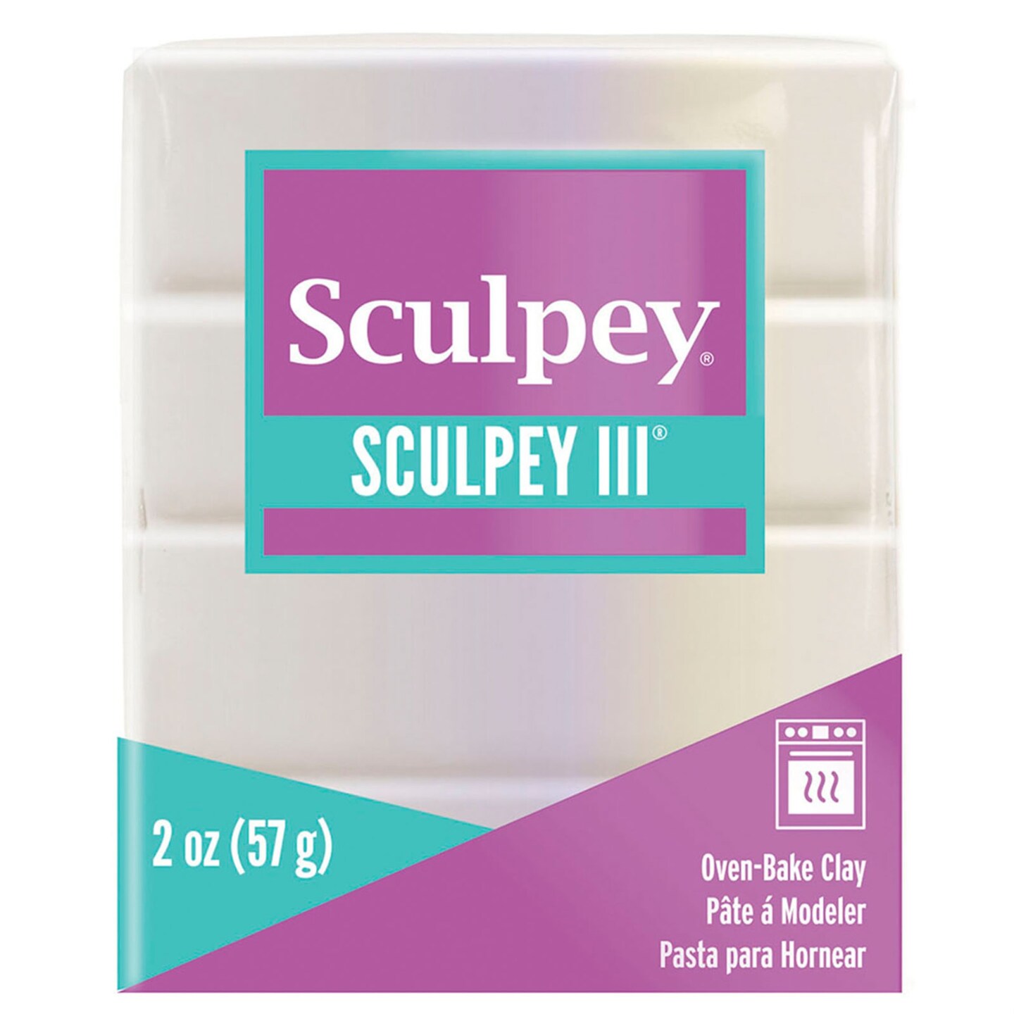 Sculpey Iii Polymer Clay 2oz-Pearl | Michaels