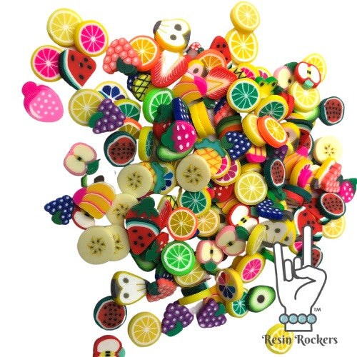 10mm Fruit Salad Polymer Clay Pieces For Epoxy And Uv Resin Art Michaels 2566