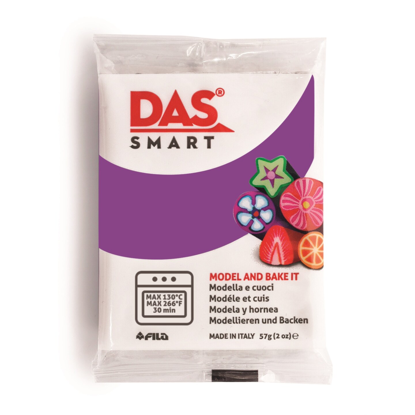 Das Smart Modeling Clay, 2 oz., Purple