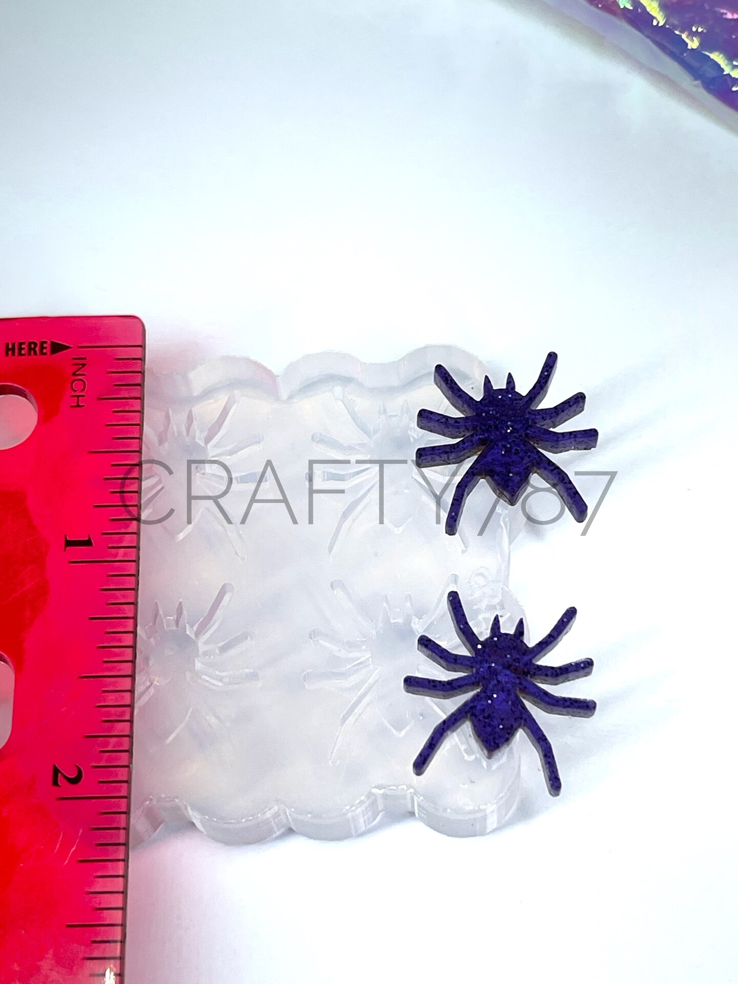 Spider Ara&#xF1;a Stud Silicone Mold(A6)