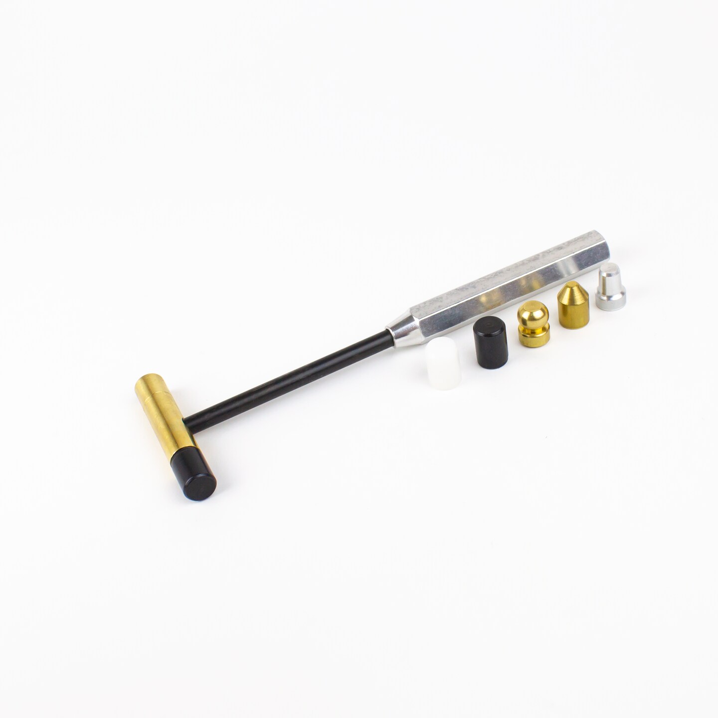 Excel Blades Tack Hammer with 7 Interchangeable Heads, 7" Precision Hammer