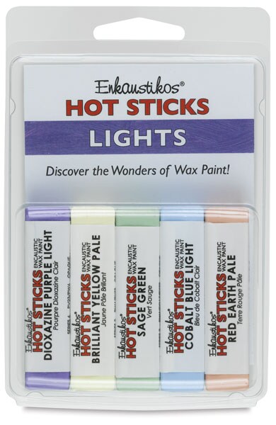 Enkaustikos Hot Sticks Encaustic Wax Paints - Light Tones, set of 5 ...