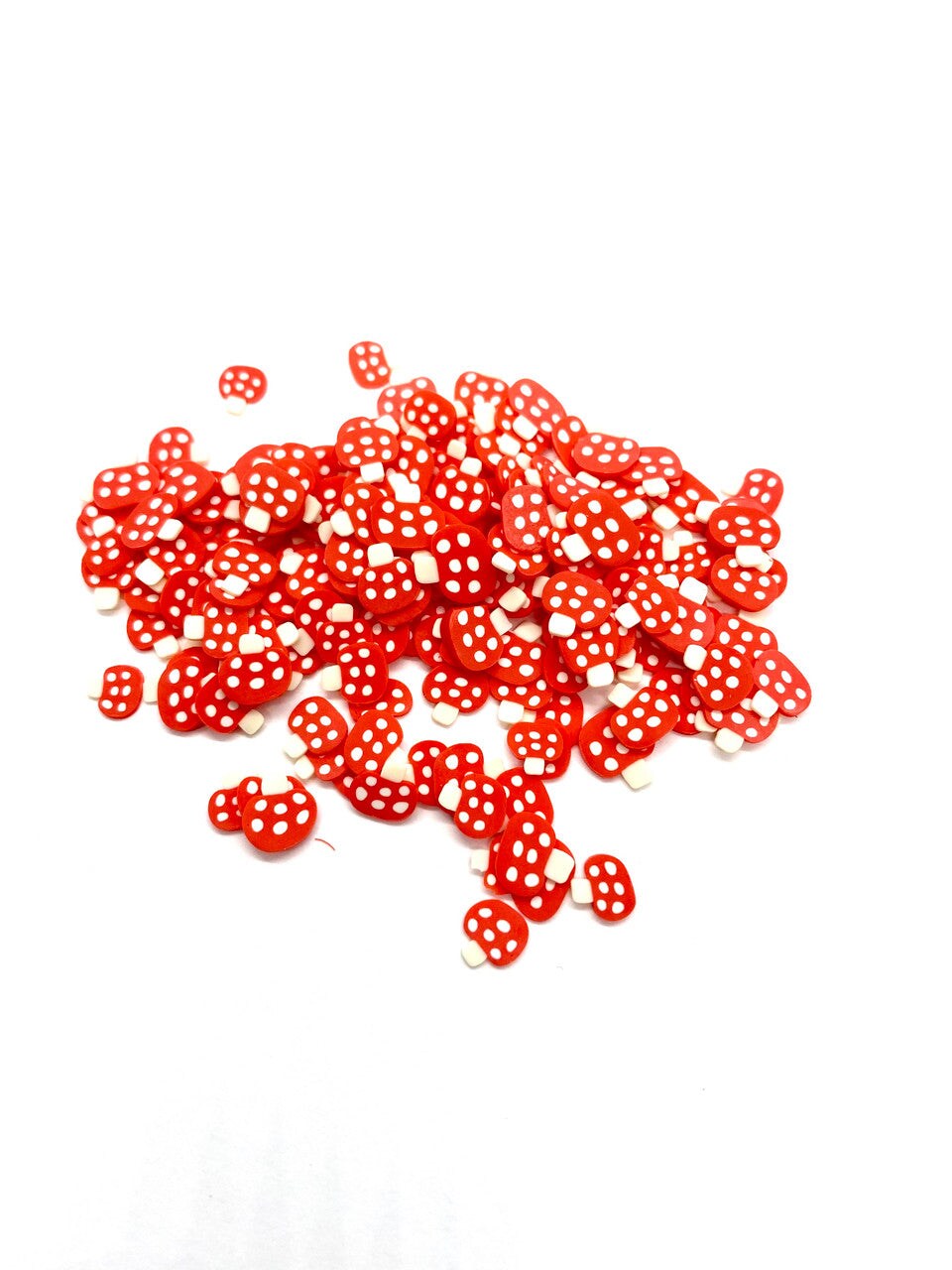 Toad Mushroom Inspired Polymer Clay Pieces for Epoxy and UV Resin Art