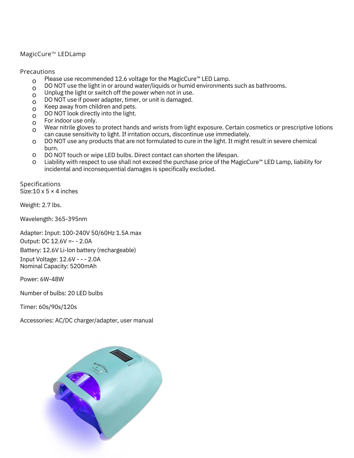 PREORDERResin Rockers MagicCure™️ LED 360 Curing Lamp for UV Resin