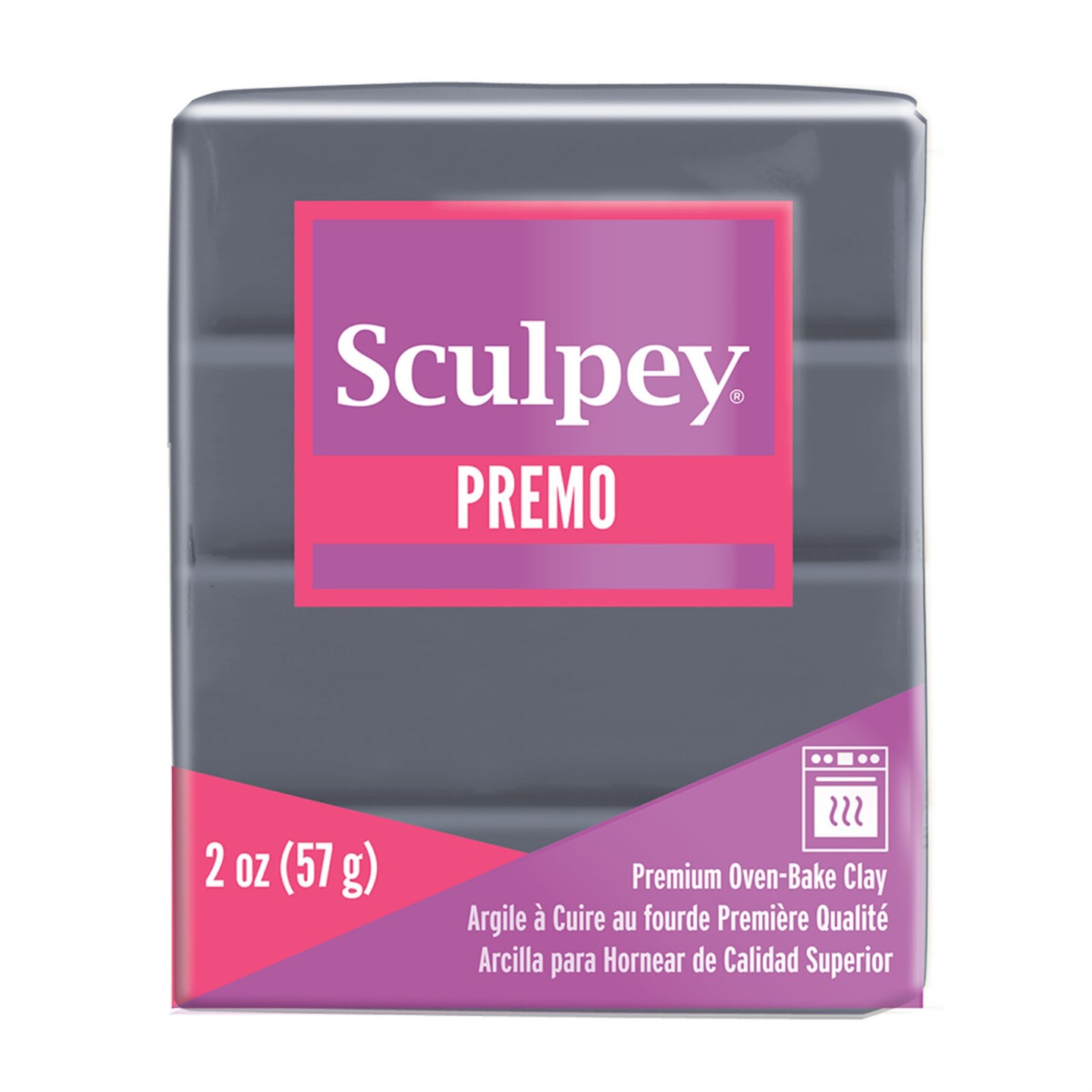 Premo! Sculpey Modeling Clay, 2 oz., Slate