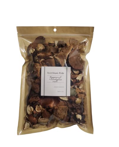 Peppermint & Eucalyptus Potpourri 8oz Bag made with Fragrant/Essential Oils HandMade FREE SHIPPING SCENTED Nature Lover Gift | Birthday Gift | Christmas Gift |