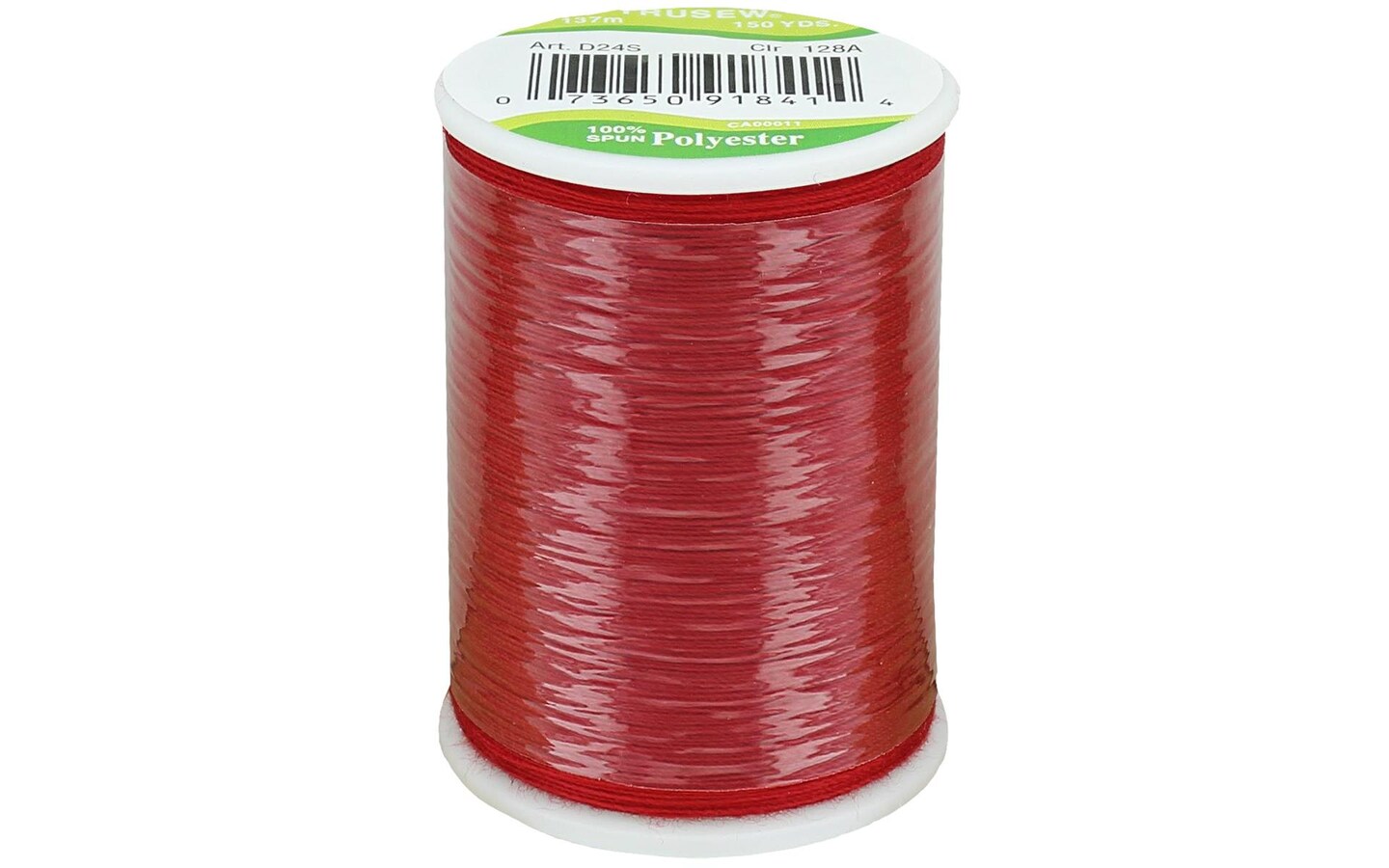 C&#x26;C Trusew Thread 100% Poly 150yd Atom Red