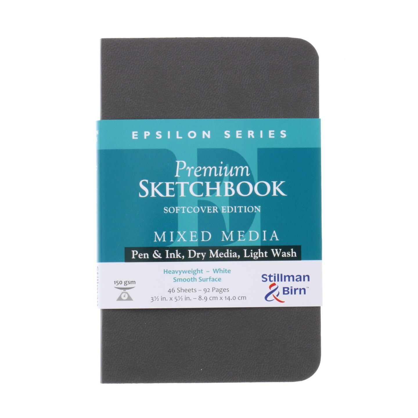 professional artist sketchbook, 150gsm heavy weight