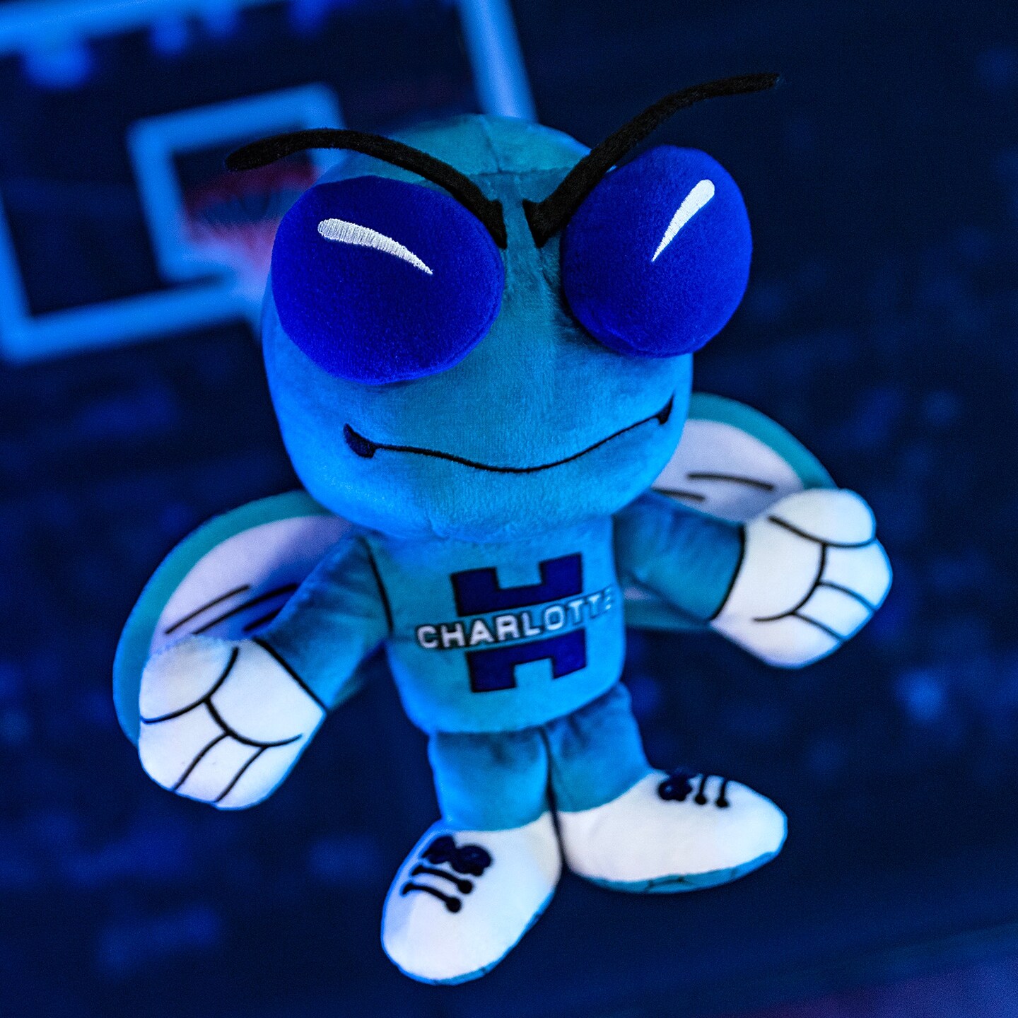 Bleacher Creatures Charlotte Hornets Hugo Mascot 8&#x22; Kuricha Sitting Plush