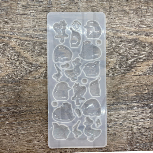 UV Resin Mini Silicone Molds for Resin Art Cats Ducks Pelican Creatures