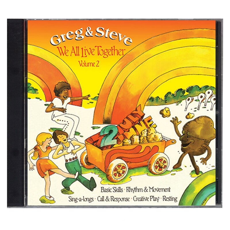 Greg &#x26; Steve: We All Live Together Vol. 2 Cd