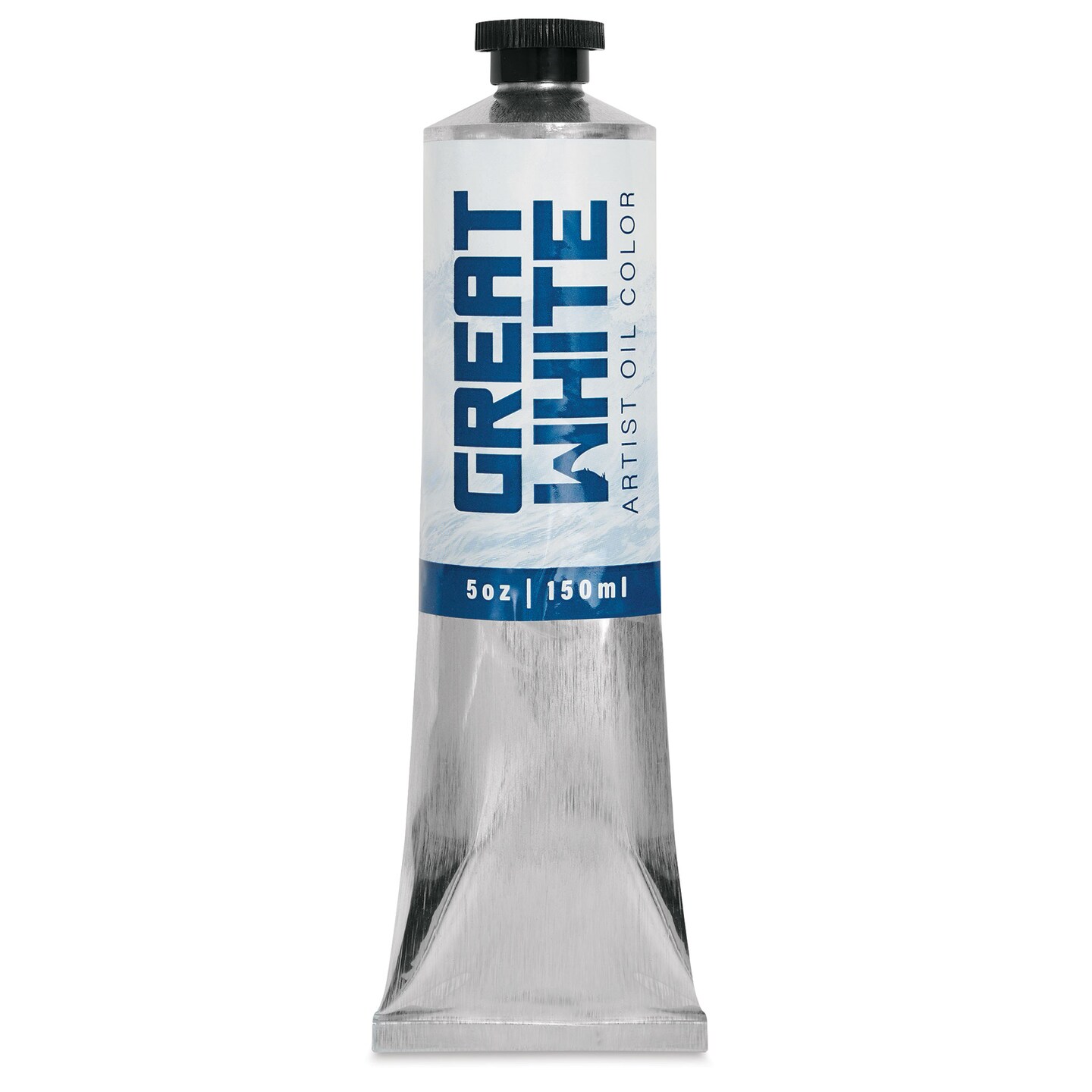 Great White Artist Oil Paint - White, 150 ml Tube