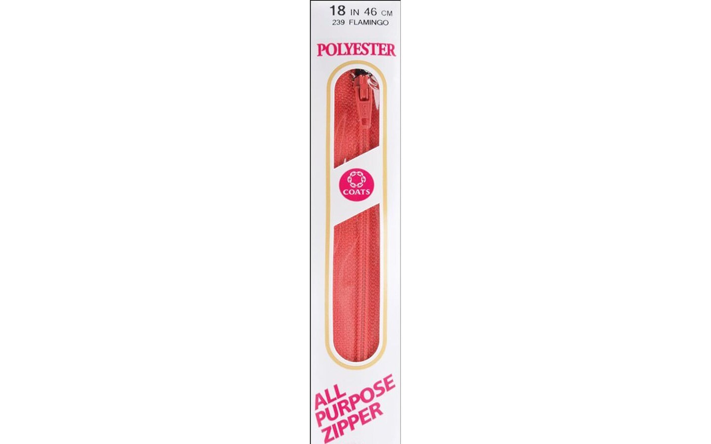 C&C Poly All Purpose Zipper 18