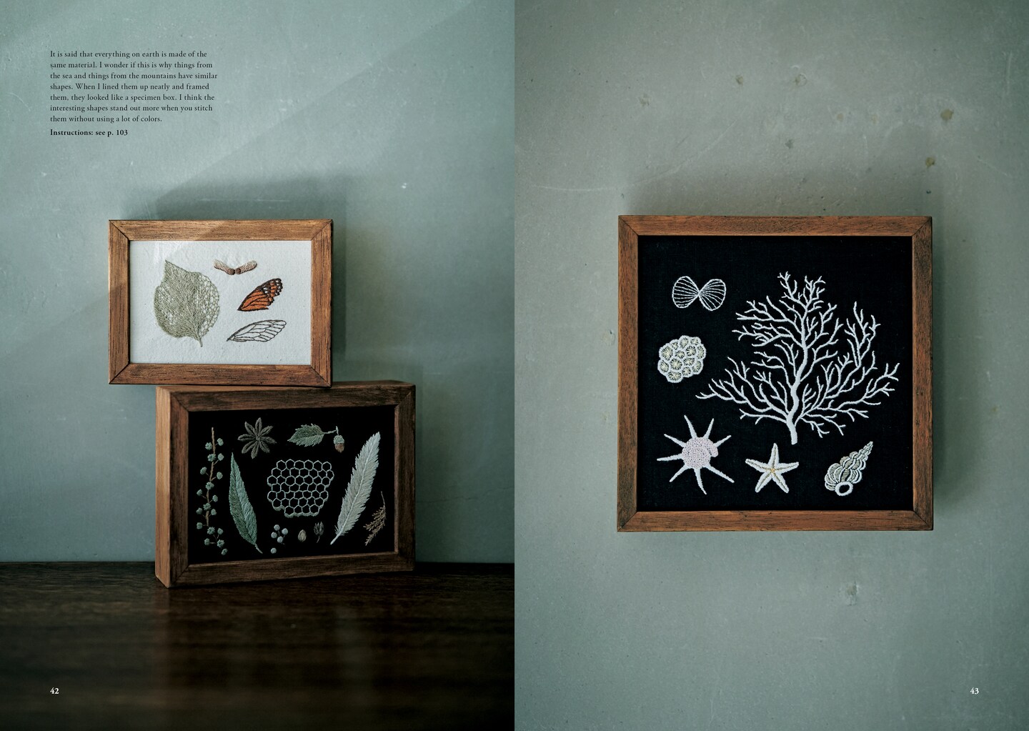 Juno&#x27;s Nature Embroidery Notebook