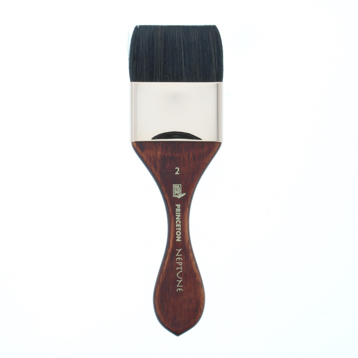 Princeton Brush Neptune Synthetic Squirrel Watercolor Brush, Mottler, 2