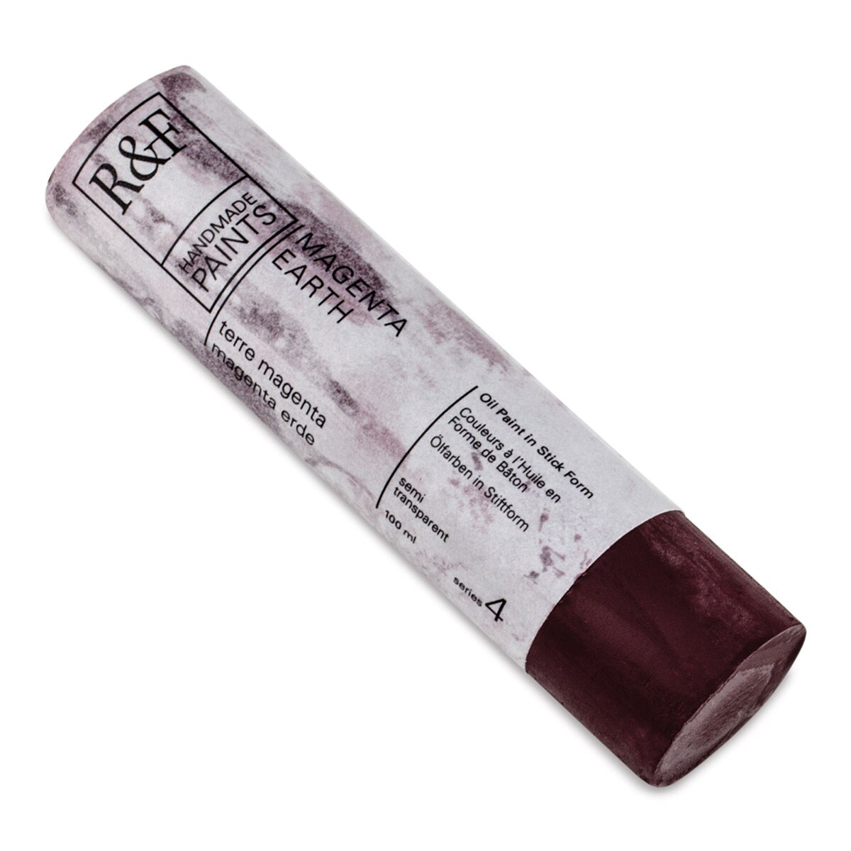 R&#x26;F Pigment Stick - Magenta Earth, 100 ml stick