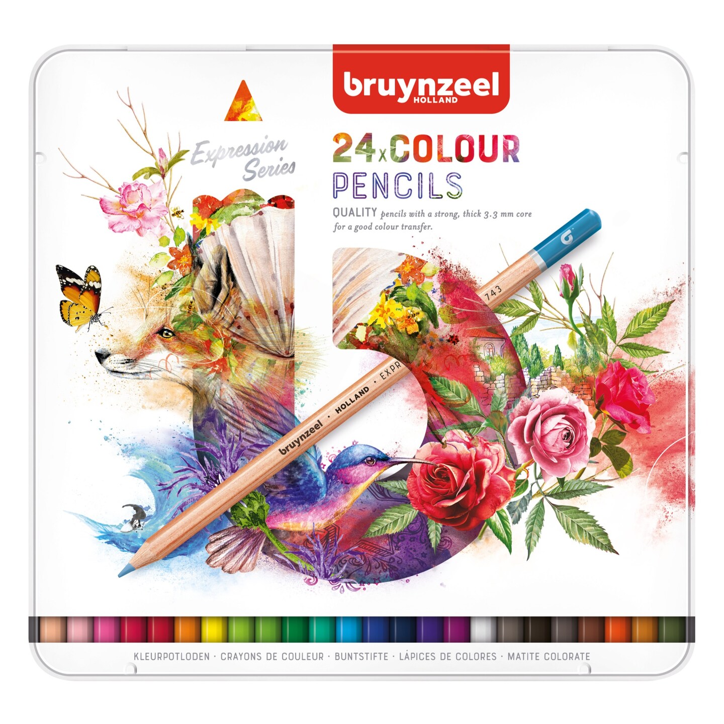Bruynzeel Expression Colored Pencil Set, 24Color Set Michaels