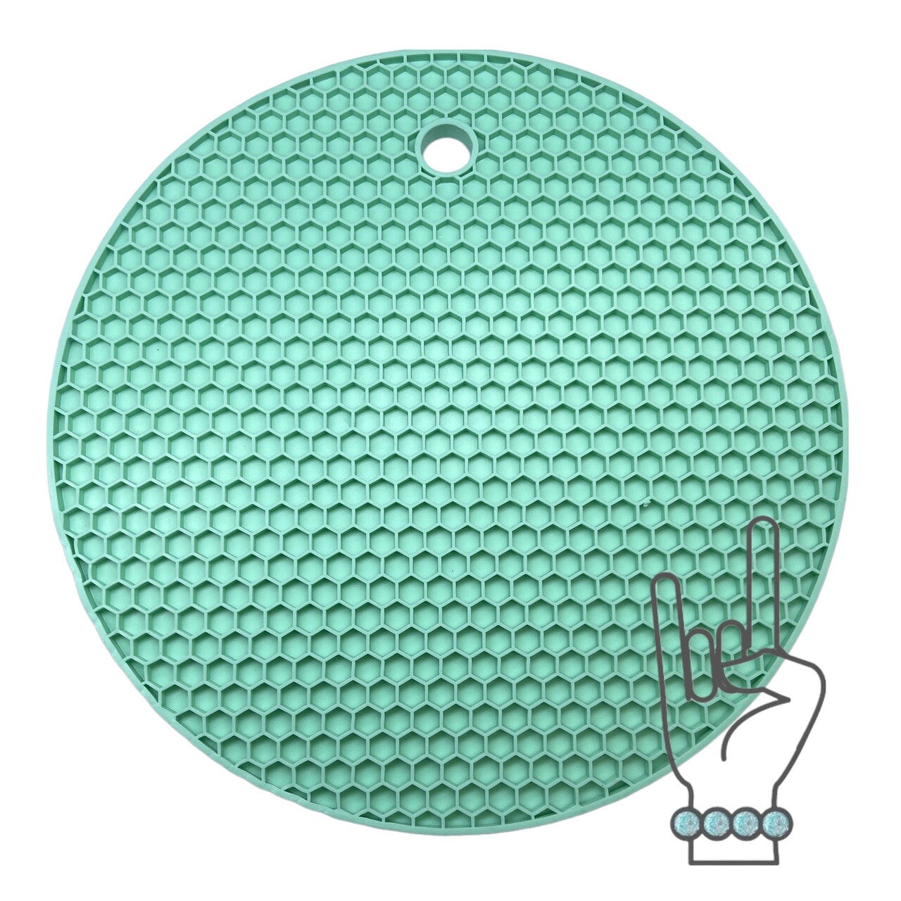 Silicone Pocketed Doming Workspace Mat for Epoxy and UV Resin
