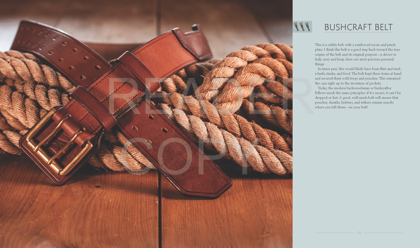 A Guide to Making Leather Belts with 12 Complete Projects