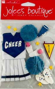 Jolee's Boutique Cheerleading Dimensional Stickers | Michaels