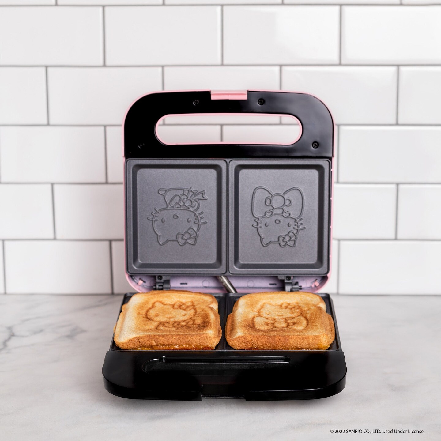 Uncanny Brands Hello Kitty Pink Grilled Cheese Maker