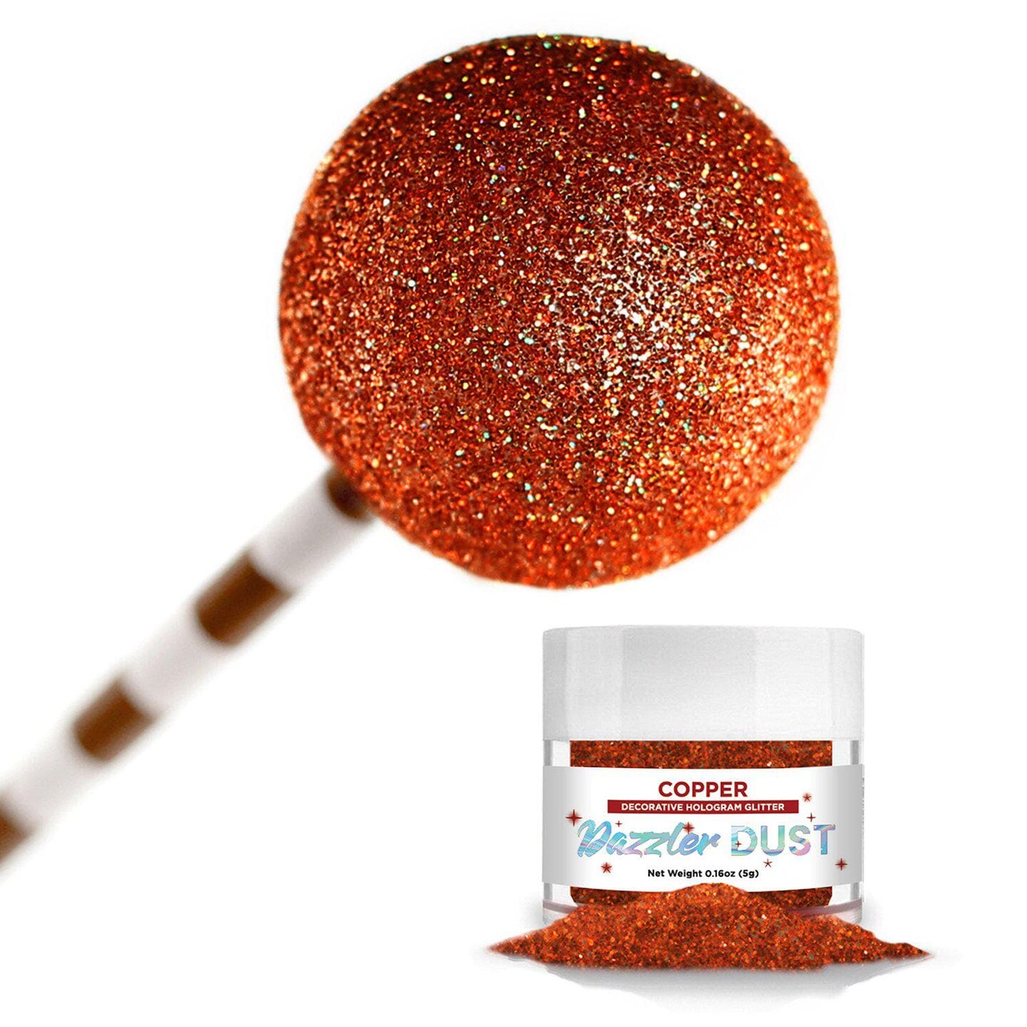 Copper Dazzler Dust&#xAE; 5 Gram Jar