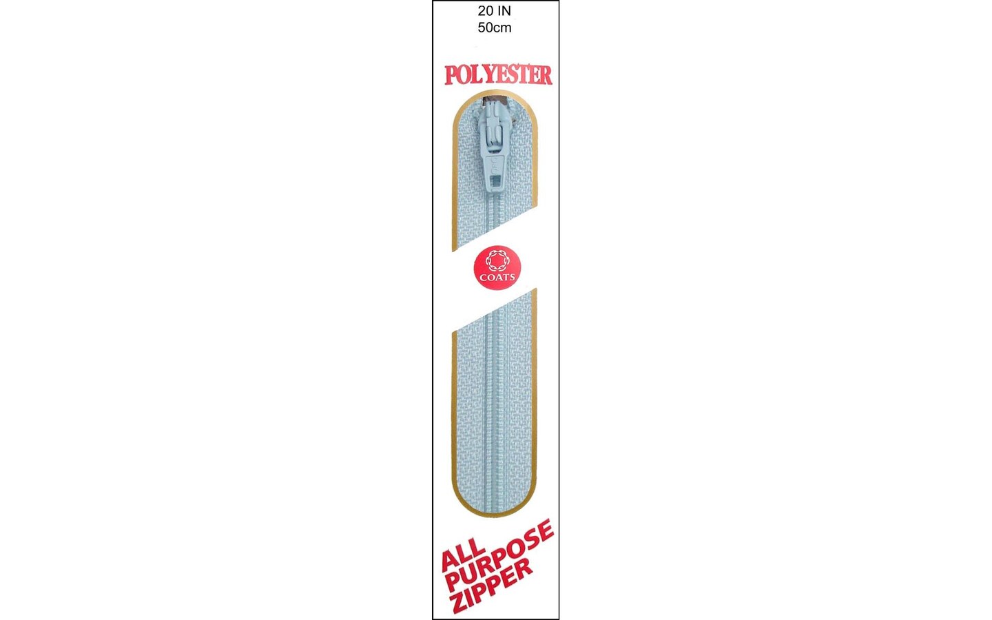 C&C Poly All Purpose Zipper 20