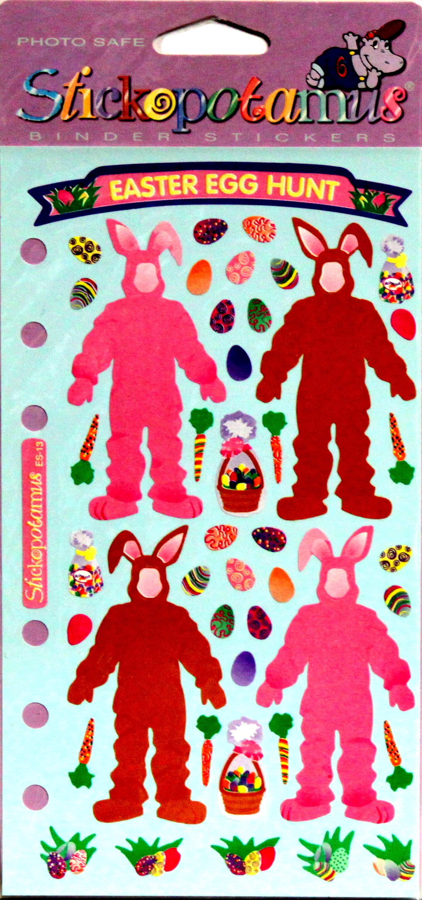 Stickopotamus Easter Egg Hunt Stickers