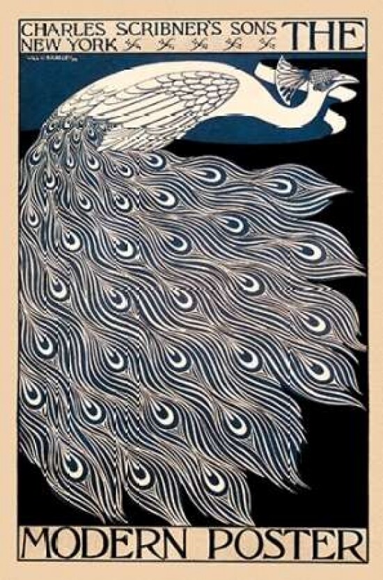 The Modern Poster 1895 Poster Print by  William H. Bradley - Item # VARPDX341257