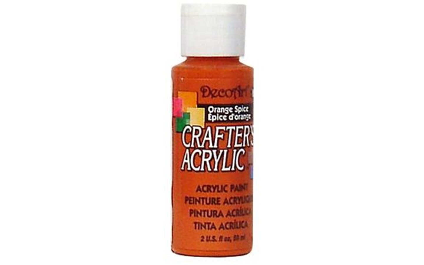 Decoart Crafter's Acrylic Paint 2oz Orange Spice | Michaels